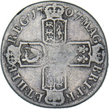 1707 E Shilling (Edinburgh Mint) - Anne British Silver Coin