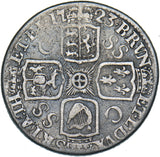 1723 SSC Shilling - George I British Silver Coin