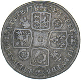 1734 Shilling - George II British Silver Coin