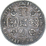 1741 Shilling - George II British Silver Coin - Nice