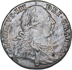 1787 Shilling - George III British Silver Coin