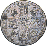 1787 Shilling - George III British Silver Coin