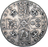 1787 Shilling - George III British Silver Coin