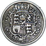 1817 Shilling - George III British Silver Coin