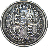 1819 Shilling - George III British Silver Coin