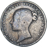 1839 Shilling - Victoria British Silver Coin