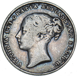 1842 Shilling - Victoria British Silver Coin