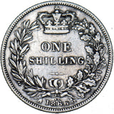 1866 Shilling (Die no. 44) - Victoria British Silver Coin