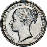 1874 Shilling (Die no. 10) - Victoria British Silver Coin - Superb