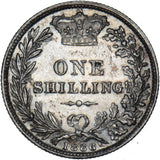 1886 Shilling - Victoria British Silver Coin - Very Nice
