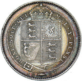 1887 Shilling - Victoria British Silver Coin - Nice