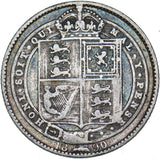 1890 Shilling - Victoria British Silver Coin
