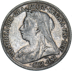 1895 Shilling - Victoria British Silver Coin