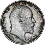 1902 Shilling - Edward VII British Silver Coin