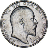 1903 Shilling - Edward VII British Silver Coin - Nice