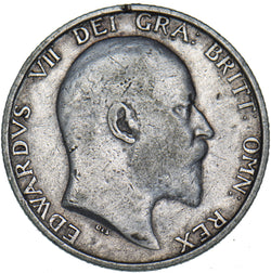 1904 Shilling - Edward VII British Silver Coin