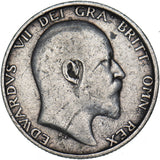 1905 Shilling - Edward VII British Silver Coin