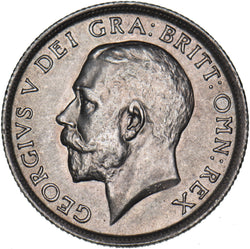 1917 Shilling - George V British Silver Coin - Very Nice