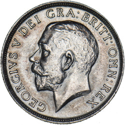 1919 Shilling - George V British Silver Coin - Very Nice