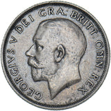 1920 Shilling - George V British Silver Coin - Nice