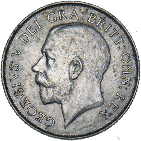 1923 Shilling - George V British Silver Coin - Very Nice