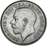 1924 Shilling - George V British Silver Coin - Very Nice
