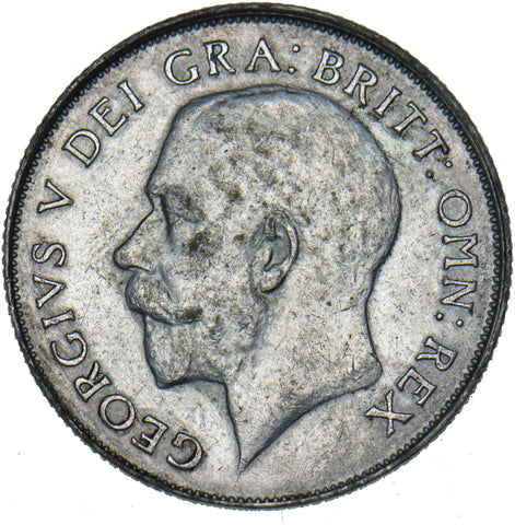 1925 Shilling - George V British Silver Coin - Nice