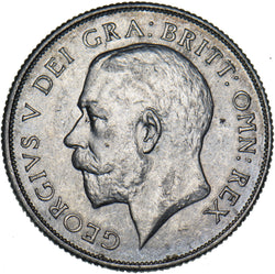 1926 Shilling - George V British Silver Coin - Very Nice
