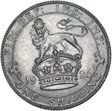 1926 Shilling - George V British Silver Coin - Very Nice