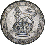 1926 Shilling - George V British Silver Coin - Nice