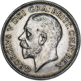 1927 Shilling - George V British Silver Coin - Nice