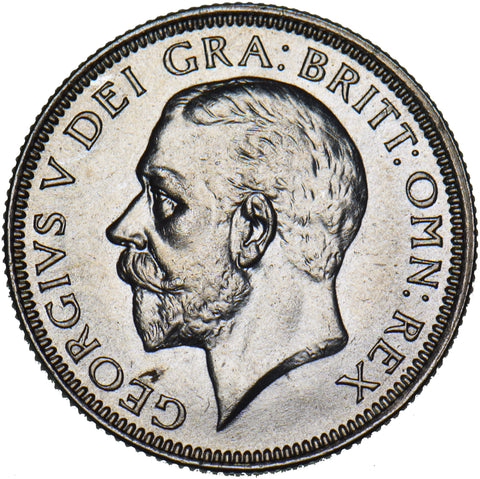 1928 Shilling - George V British Silver Coin - Superb