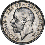 1928 Shilling - George V British Silver Coin - Very Nice