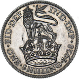1928 Shilling - George V British Silver Coin - Very Nice