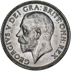 1929 Shilling - George V British Silver Coin - Very Nice