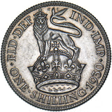1930 Shilling - George V British Silver Coin - Nice