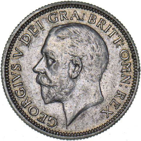 1931 Shilling - George V British Silver Coin - Nice