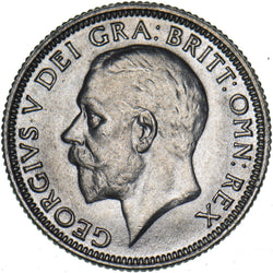 1932 Shilling - George V British Silver Coin - Superb