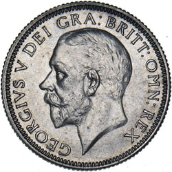 1933 Shilling - George V British Silver Coin - Very Nice