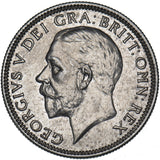 1934 Shilling - George V British Silver Coin - Very Nice
