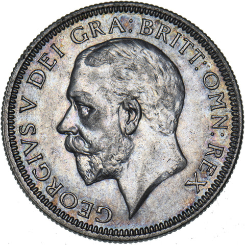 1935 Shilling - George V British Silver Coin - Nice