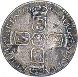 1697 Sixpence - William III British Silver Coin