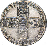 1758 Sixpence - George II British Silver Coin - Nice