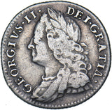 1758 Sixpence - George II British Silver Coin