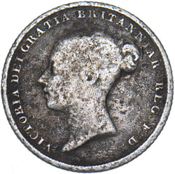 1839 Sixpence - Victoria British Silver Coin