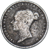 1839 Sixpence - Victoria British Silver Coin