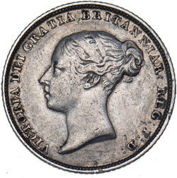 1840 Sixpence - Victoria British Silver Coin - Nice