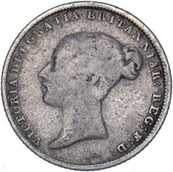 1841 Sixpence - Victoria British Silver Coin