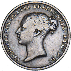 1842 Sixpence - Victoria British Silver Coin - Nice