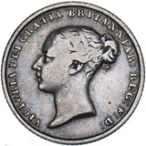 1842 Sixpence - Victoria British Silver Coin - Nice
